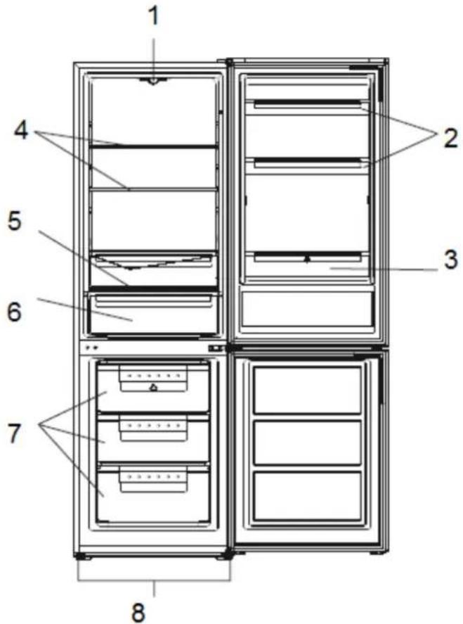 Exquisit KGC 320/90-4 A+++ - Lieferumfang - 1