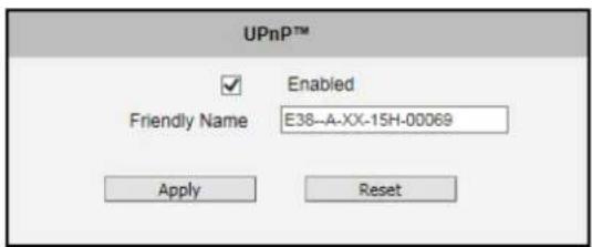 ACTi I48 - UPnP™ - 1