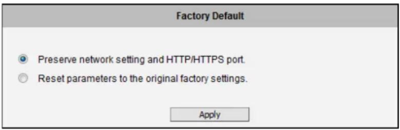 ACTi I48 - Factory Default - 1