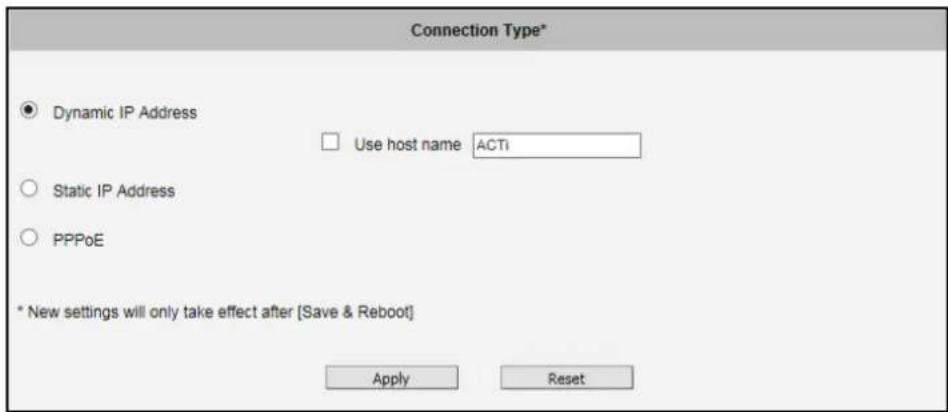 ACTi I48 - Connection Type - 1