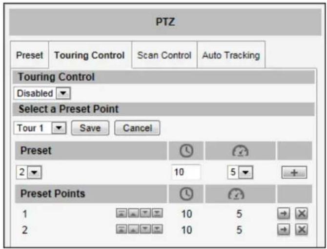 ACTi I48 - How to Set and Enable Tours - 3