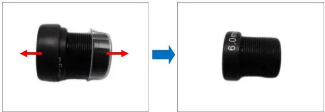 ACTi E911 - How to Replace the Lens (D91 / D92 only) - 4