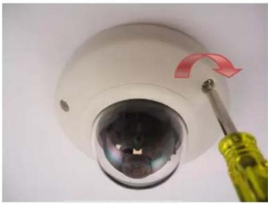 ACTi E911 - Installing the Camera on a Surface - 7