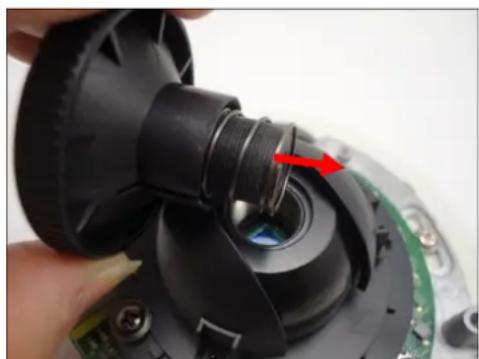 ACTi E911 - How to Replace the Lens (D91 / D92 only) - 3