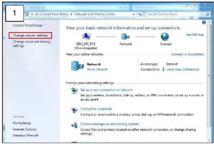ACTi E911 - Manually adjust the IP address of the PC: - 1