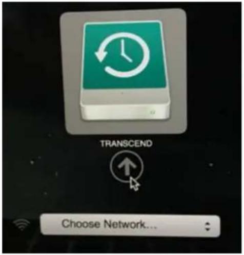 TRANSCEND Choose Network...