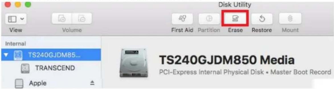 TRANSCEND JetDrive 850 - 步驟一 - 4