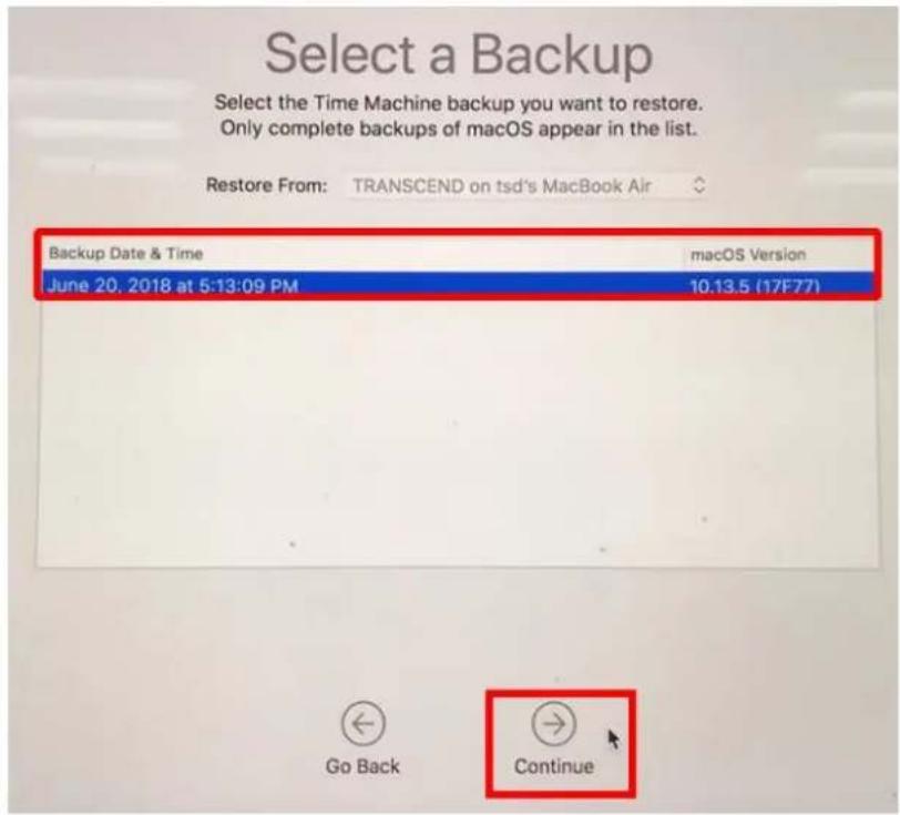 TRANSCEND JetDrive 850 - Restore From Time Machine Backup - 1