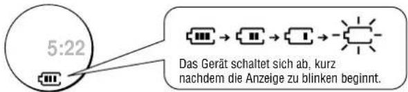 PANASONIC SL-SX425 - Die Batterieanzeige - 1