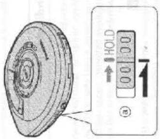 PANASONIC SL-MP35 - Zaklepanje tipk - 1
