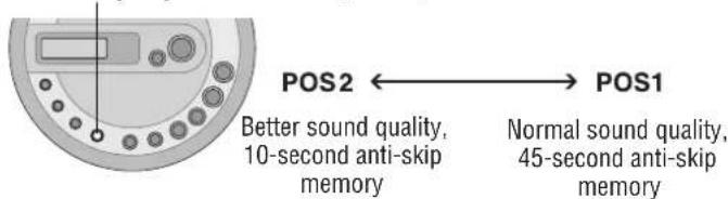PANASONIC SL-J600V - Anti-Skip System - 1