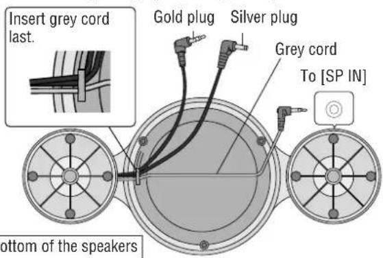PANASONIC SL-J600V - Listening through the speakers SL-J600V ONLY - 2