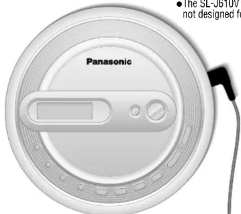 PANASONIC SL-J610V - Note: - 1
