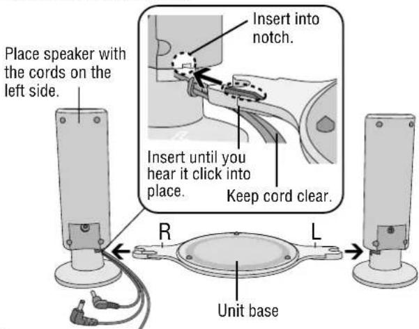 PANASONIC SL-J610V - Listening through the speakers SL-J610V ONLY - 1