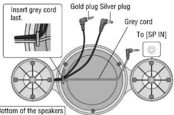 PANASONIC SL-J610V - Listening through the speakers SL-J610V ONLY - 2