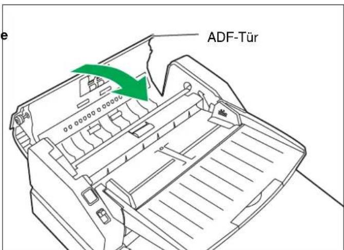 PANASONIC KV-S7065C - Beseitigen von gestautem Papier aus dem Dokumenteneinzug - 3