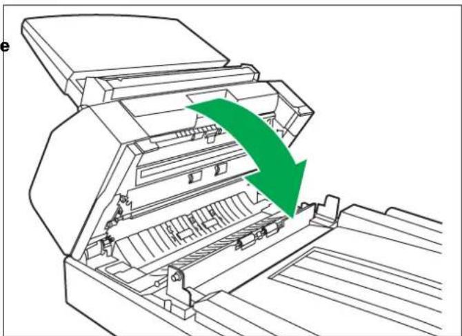 PANASONIC KV-S7065C - Beseitigen von gestautem Papier aus dem Ausgabeweg - 3