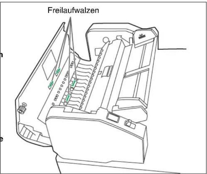 PANASONIC KV-S7065C - ■ Reinigen von Antriebswalzen und Freilaufwalzen - 2