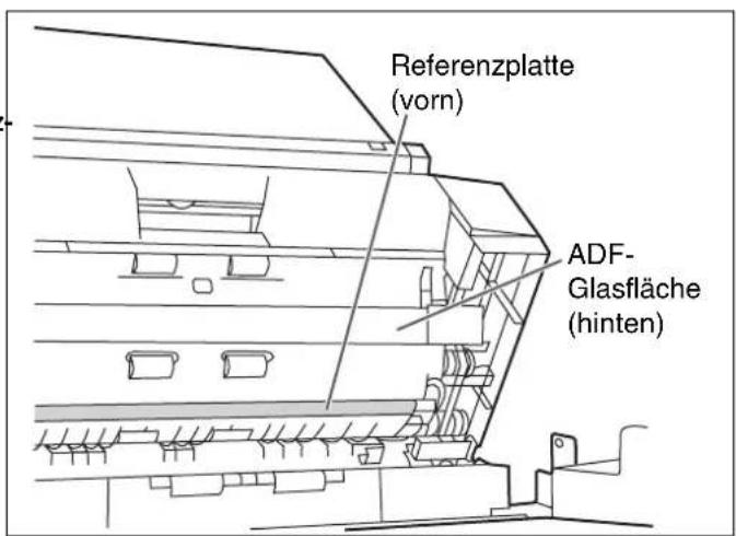 PANASONIC KV-S7065C - Einstellung der ADF-Referenzplatte - 3