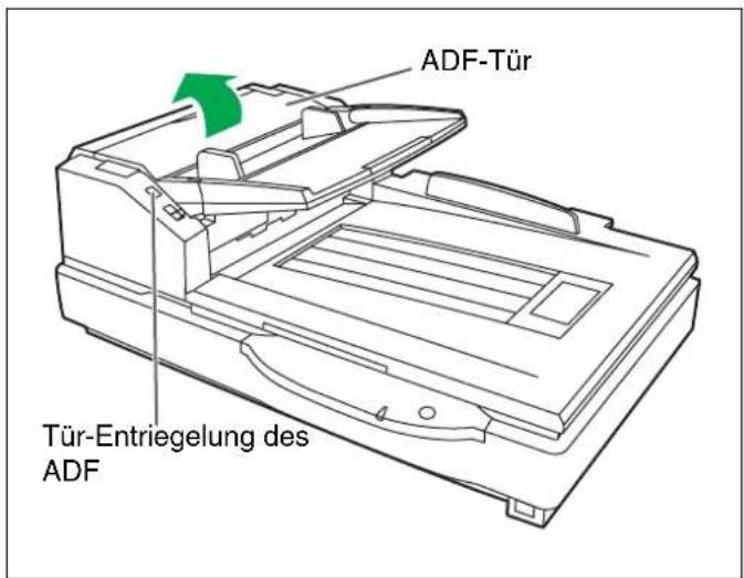 PANASONIC KV-S7065C - Auswechseln des Papiereinzugswalzenmoduls - 1