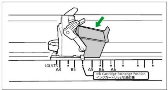 PANASONIC KV-S5055C - Einsetzen der Farbpatrone - 4