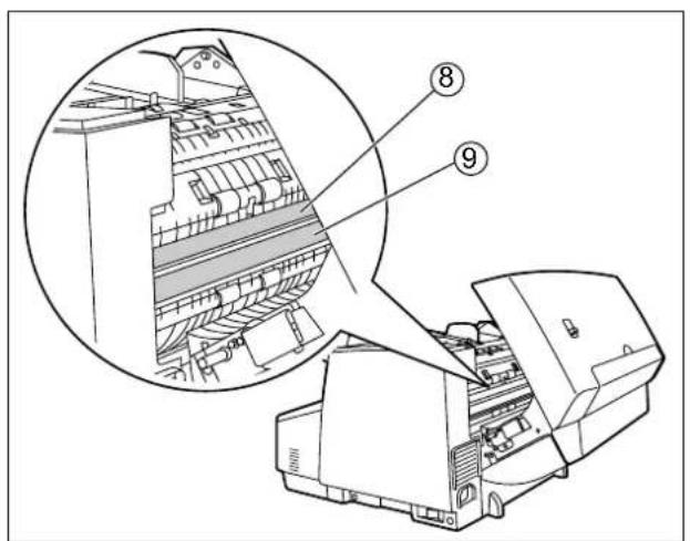 PANASONIC KV-S5055C - Anordnung der Sensoren - 2