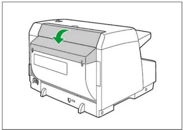 PANASONIC KV-S5055C - Installieren des Vordruckwerks - 2