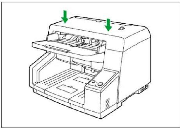 PANASONIC KV-S5055C - Die Referenzplatte umschalten - 4