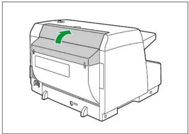 PANASONIC KV-S5055C - Installieren des Vordruckwerks - 5