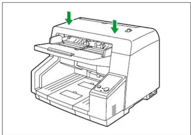 PANASONIC KV-S5055C - Ersetzen der Andrückwalze - 8