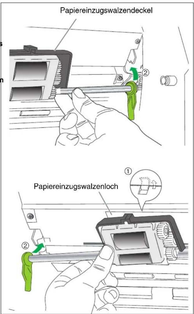 PANASONIC KV-S3105C - ● Verfahren zum Reinigen von Sensoren oder Doppeleinzugkontrolle - 7