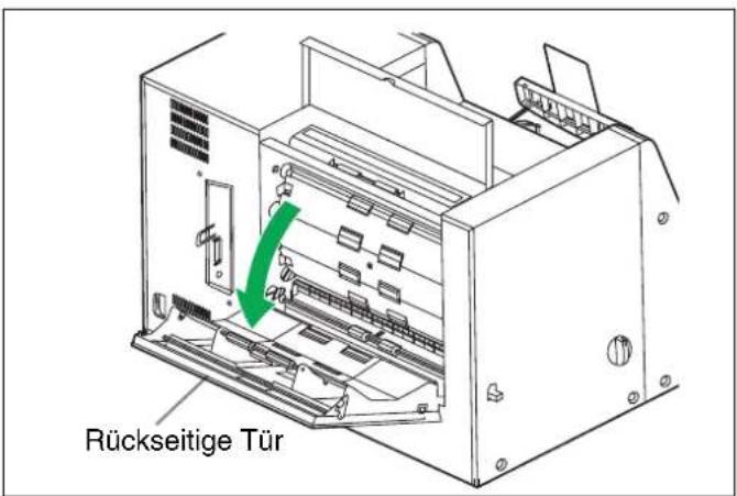 PANASONIC KV-S3105C - ■ Wenn das Papier nicht nach vorn gezogen werden kann - 1