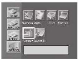 BASIC FUNCTION EFFECT OPTION Number Gate Turn Picture Layout Choose Us