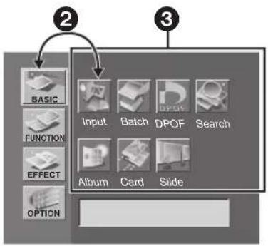 PANASONIC SV-AP10E - MENU Steuerungen - 2