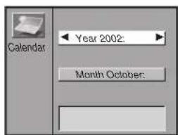 Calendar Year 2002: Month October: