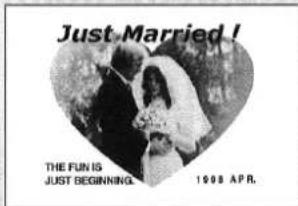 Just Married! THE FUN IS JUST BEGINNING. 1998 APR.