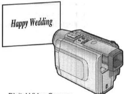 Happy Wedding Digital Video Camera