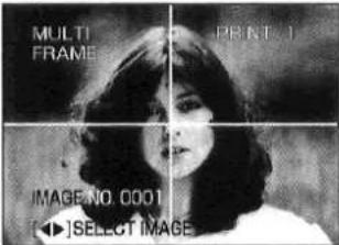 PANASONIC NV-MPD1B - Printing the Same Picture Repeatedly on the Same Print (MULTI FRAME) - 4