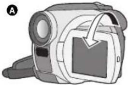 PANASONIC VDR-D100E - Utilizzo del monitor LCD - 2