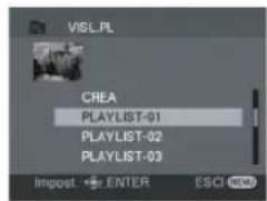 VISL.PL CREA PLAYLIST-01 PLAYLIST-02 PLAYLIST-03 Import: ENTER ESCI NEM
