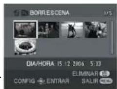 BORR ESCENA 1/5 DIA/HORA 15 12 2004 5:33 E LIMINAR CONFIG ENTRAR SALIR