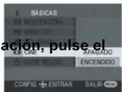 BÁSICAS SP MOC SULCERA SP MOC SULCERA APAGADO ENCENDIDO CONFIG ENTRAR SALIR