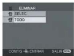 ELIMINAR SELECT. TODO CONFIG ➕ ENTRAR SALIR
