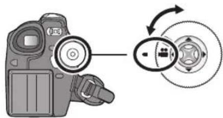PANASONIC VDR-D100E - Gire el selector de modo para seleccionar 📄. - 1