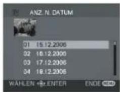 ANZ N. DATUM 01 15:12.2006 02 16:12.2006 03 17:12.2006 04 18:12.2006 WAHLEN ENTER ENDE