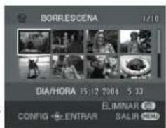 BORRESCENA 12/10 DIA/HORA 15:12 2004 5:33 ELIMINAR CONFIG ENTRAR SALIR