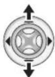 PANASONIC VDR-D100E - Spostate il joystick in alto o in basso per selezionare il menu iniziale desiderato A. - 1