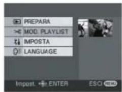PREPARA MOD PLAYLIST IMPOSTA LANGUAGE Import. ENTER ESCI