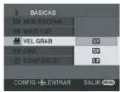 BÁSICAS SEL MOD ERCHINA DEL WITH CUT VEL GRAB EXP EXP EXP CONFIG ENTRAR SALIN