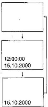 PANASONIC NV-MX1 - Making the Date/Time Indication Appear - 1